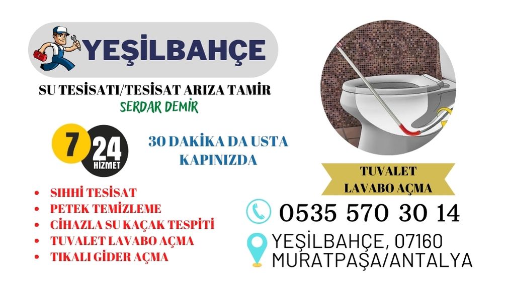 antalya-yesilbahce-tuvalet-lavabo-acma